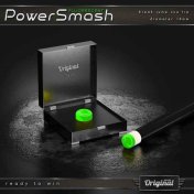Suela Taco Billar Break Jump Original Power Smash Verde Fluor 14.5mm - 3