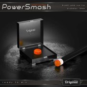 Suela Taco Billar Break Jump Original Power Smash Naranja Translúcido 14.5mm - 3