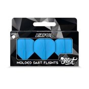 Plumas Shot Airfoil Molded Flight No.2 Blue - 5