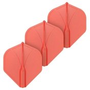 Plumas Shot Airfoil Molded Flight No.2 Red - 3