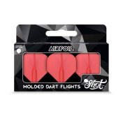 Plumas Shot Airfoil Molded Flight No.2 Red - 5
