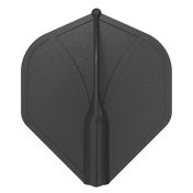 Plumas Shot Airfoil Molded Flight No.2 Black - 2