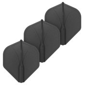 Plumas Shot Airfoil Molded Flight No.2 Black - 3