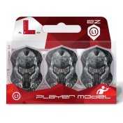 Plumas L-Flight Champagne Integrado L1EZ Standard Berry Van Peer v4 Type D Clear White - 3