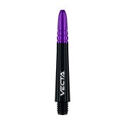 Cañas Winmau Darts Vecta Shaft Negro Morado 34mm  - 1