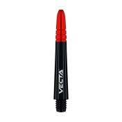 Cañas Winmau Darts Vecta Shaft Negro Rojo 34mm  - 1