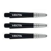 Cañas Winmau Darts Vecta Shaft Negro Plata 37mm  - 3