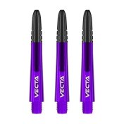 Cañas Winmau Darts Vecta Shaft Morado Negro 37mm  - 2