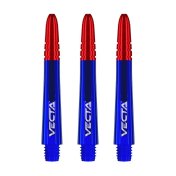 Cañas Winmau Darts Vecta Shaft Azul Rojo 40mm  - 2