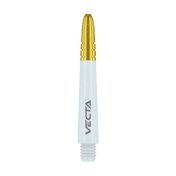 Cañas Winmau Darts Vecta Shaft Blanco Dorado 40mm  - 1