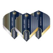 Plumas Winmau Darts Standard Prism Delta Daryl Gurney Azul Oro - 3