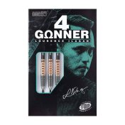 Dardos One80 Gunner 4 Lourence Ilagan Black Rose Oro 90% 24gr - 7