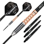 Dardos One80 Gunner 4 Lourence Ilagan Black Rose Oro 90% 23gr - 2