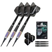 Dardos One80 Gunner 4 Lourence Ilagan Black Rainbow 90% 22gr - 4