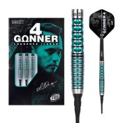 Dardos One80 Gunner 4 Lourence Ilagan Black Jade 90% 18gr - 3