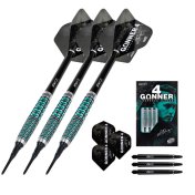 Dardos One80 Gunner 4 Lourence Ilagan Black Jade 90% 18gr - 5
