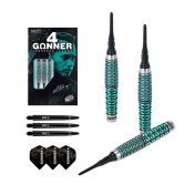 Dardos One80 Gunner 4 Lourence Ilagan Black Jade 90% 18gr - 6