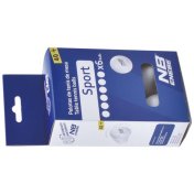Blister 6 Pelotas Ping Pong Enebe Sport Blanco - 3