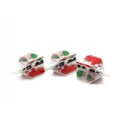 Plumas Flights Darts Cuesoul Tero AK4 Bandera Italia Standard - 2