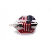 Plumas Flights Darts Cuesoul Tero AK4 Bandera USA Standard - 3