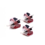 Plumas Flights Darts Cuesoul Tero AK4 Bandera USA Standard - 1
