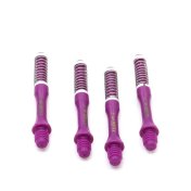 Cañas Shaft Cuesoul Tero Flights Purple Slim C 34mm AK7 - 5