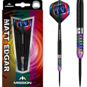 Dardos Mission Matthew Edgar Black PVD Coral 90% 21g Punta Acero - 4