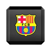Expositor de dardos Cube con licencia oficial del FC Barcelona - 2