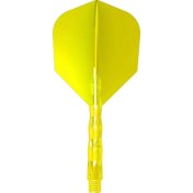 Plumas Viper Diamond Core Standard Amarillo Neon Larga 73mm - 2