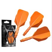 Plumas Viper Diamond Core Standard Naranja Neon Corta 61mm - 3