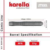 Dardos Karella Línea Comic CL-2 Steel 23gr - 6