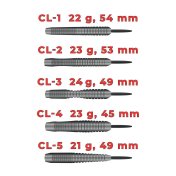 Dardos Karella Línea Comic CL-4 Steel 23gr - 7