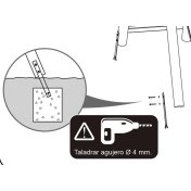 Columpio individual madera cuadrada Masgames Karai Deluxe Adultos Asientos con Cadenas - 4