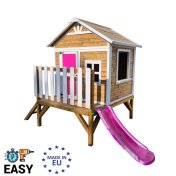 Casita elevada Masgames Flam (60 cm) madera panelada - 3