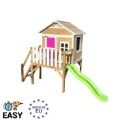 Casita elevada Masgames Flam (90 cm) madera panelada - 3