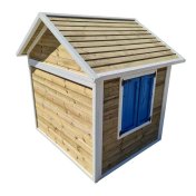 Casita infantil Masgames Visby madera panelada - 5
