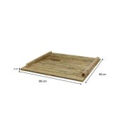 Suelo de madera para Casita infantil Masgames Visby - 2
