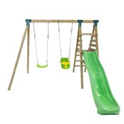 Parque infantil Masgames Mauna Loa L con madera cuadrada con asiento de bebé - 3
