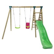Parque infantil Masgames Mauna Loa L con madera cuadrada con asiento de bebé - 4
