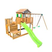 Parque infantil Masgames Siracusa XL con columpio doble - 1