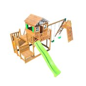 Parque infantil Masgames Siracusa XL con columpio doble y aventura - 2