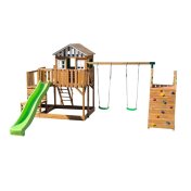 Parque infantil Masgames Siracusa XL con columpio doble y aventura - 3