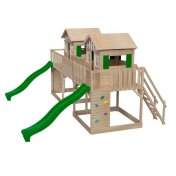 Parque infantil Masgames Superpop XL con 2 toboganes - 2