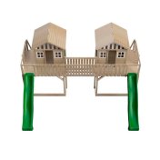 Parque infantil Masgames Superpop XL con 2 toboganes - 3