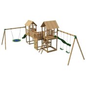 Parque infantil Masgames Himalaya con puente Madison - 2