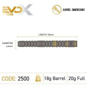 Dardos Winmau Michael van Gerwen Evo-X 90% 20gr - 4