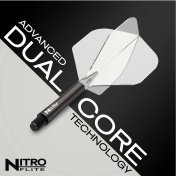 Plumas Red Dragon Nitro Flite System Black Clear NO2 Medium - 3