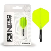 Plumas Red Dragon Nitro Flite System Black Yellow NO2 Short - 6