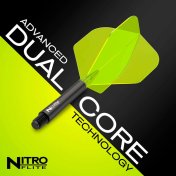 Plumas Red Dragon Nitro Flite System Black Yellow NO2 Short - 8