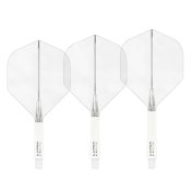 Plumas Red Dragon Nitro Flite System White Clear NO2 Short - 2